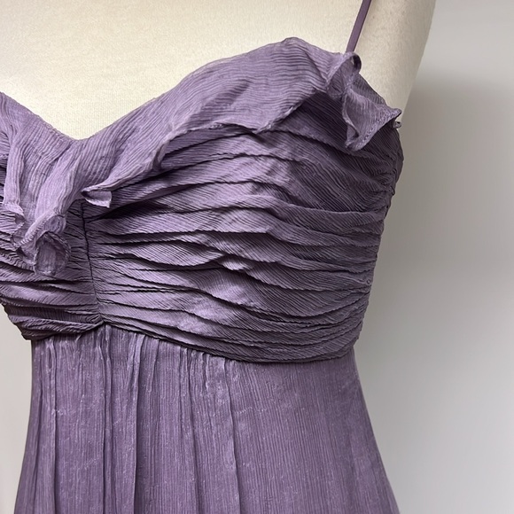 Silk lavender dress - Picture 5 of 13